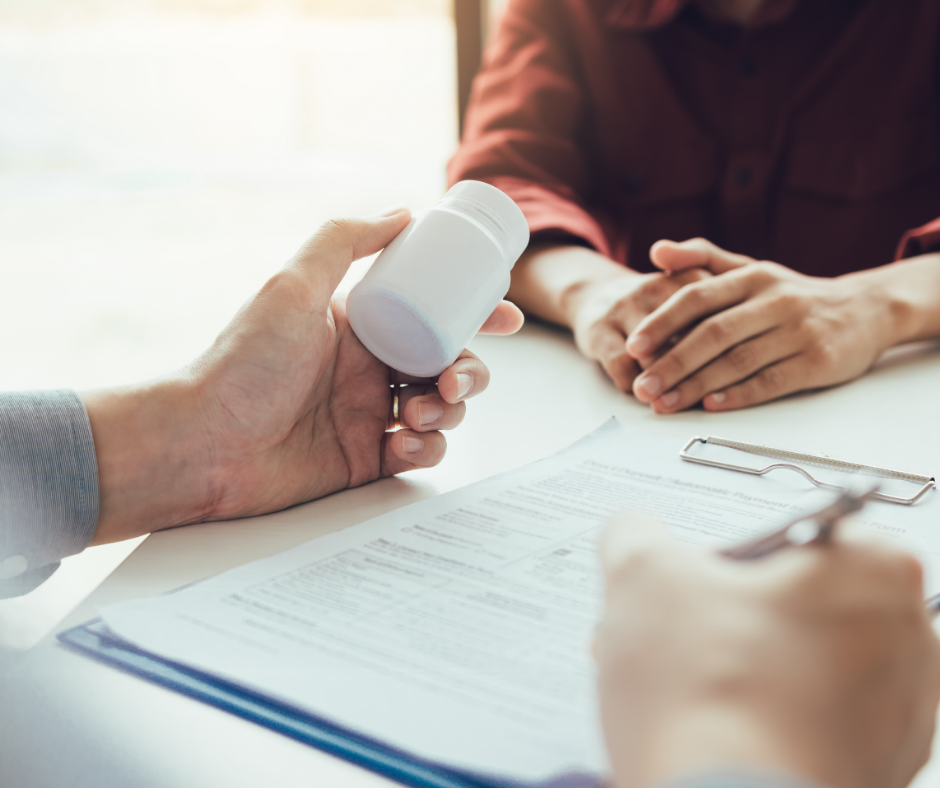 רישום גלולות לחולה